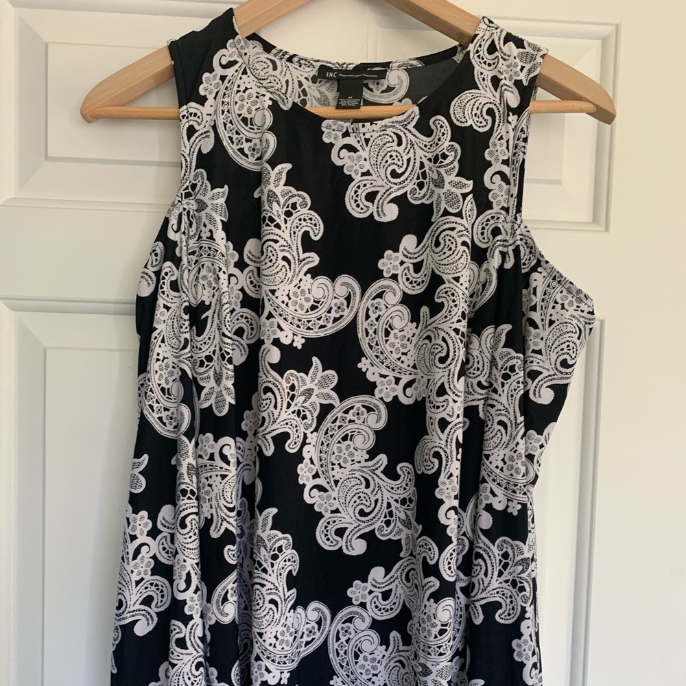 INC cold shoulder shirt